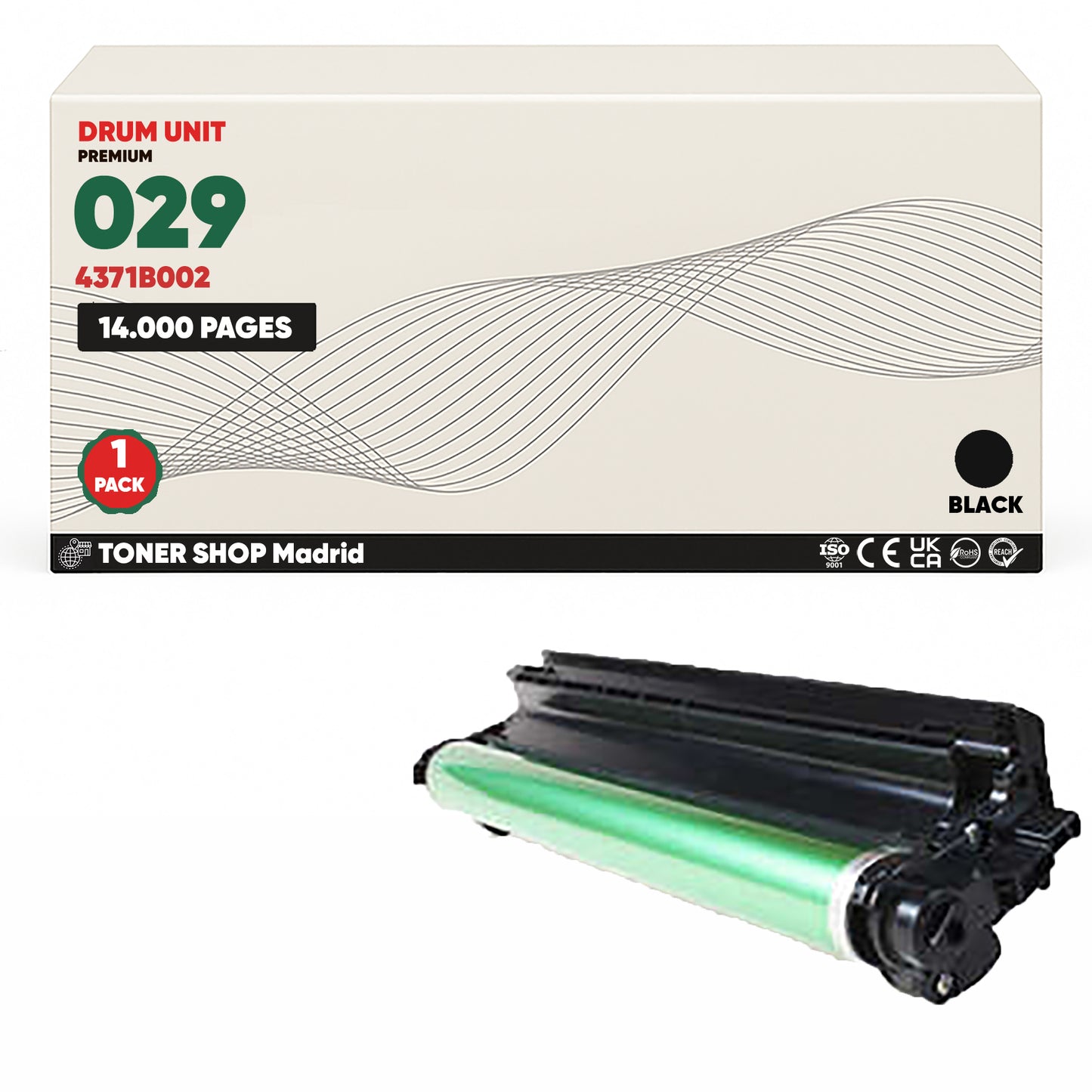 BDink Tambor Compatible Canon 029 (4 Colores) Drum