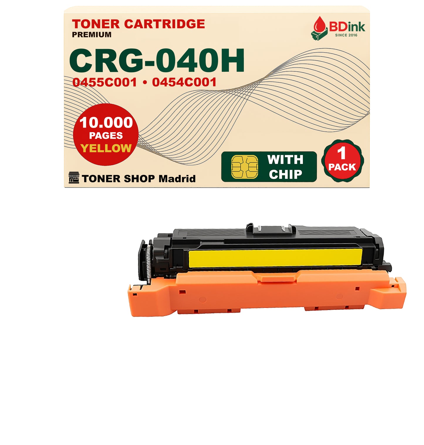 BDink Tóner Compatible Canon 040H (CMYK Pack 4)