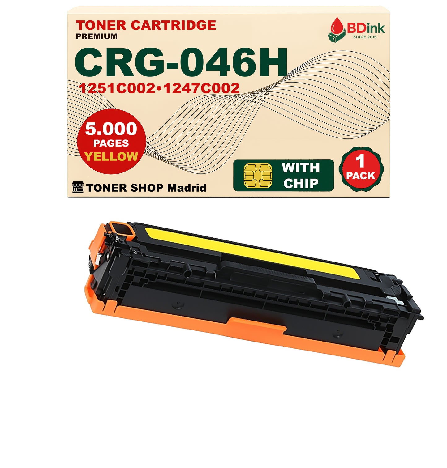 BDink Tóner Compatible Canon 046H (CMYK Pack 4)
