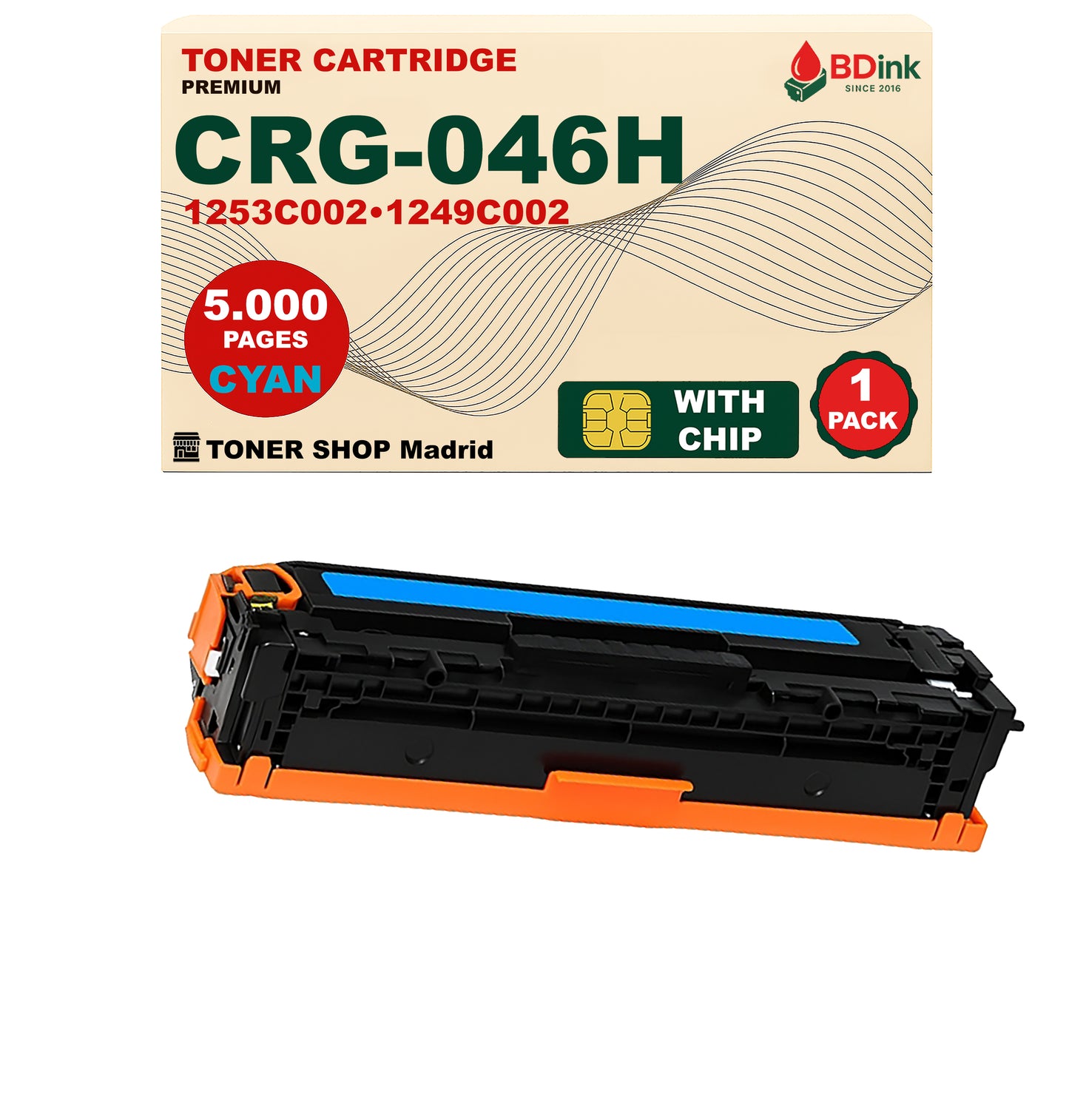 BDink Tóner Compatible Canon 046H (CMYK Pack 4)