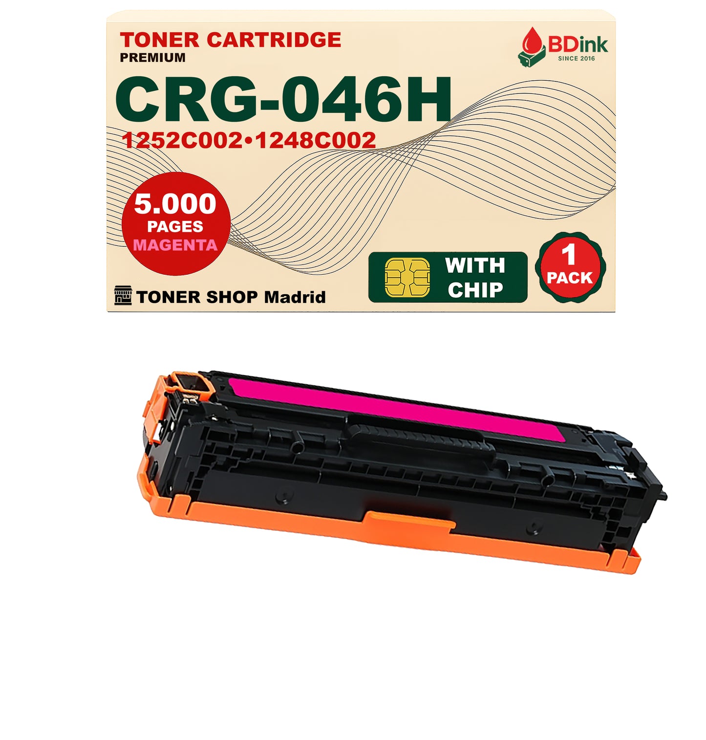 BDink Tóner Compatible Canon 046H (CMYK Pack 4)