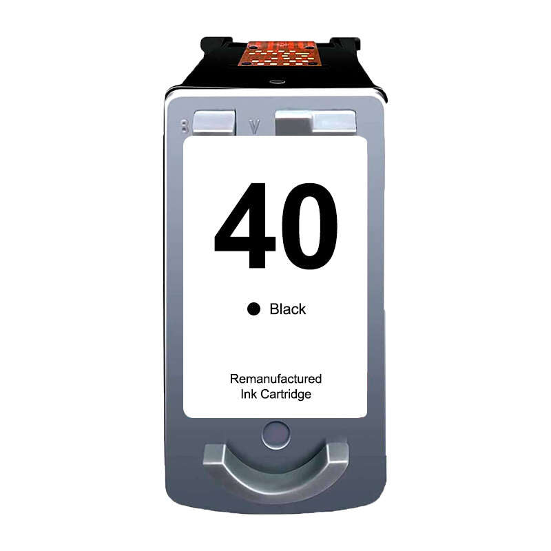 BDink Cartuchos Tinta Compatible con Canon PG40 Negro y CL41 Color (Pack 2) - Muestra Nivel de Tinta