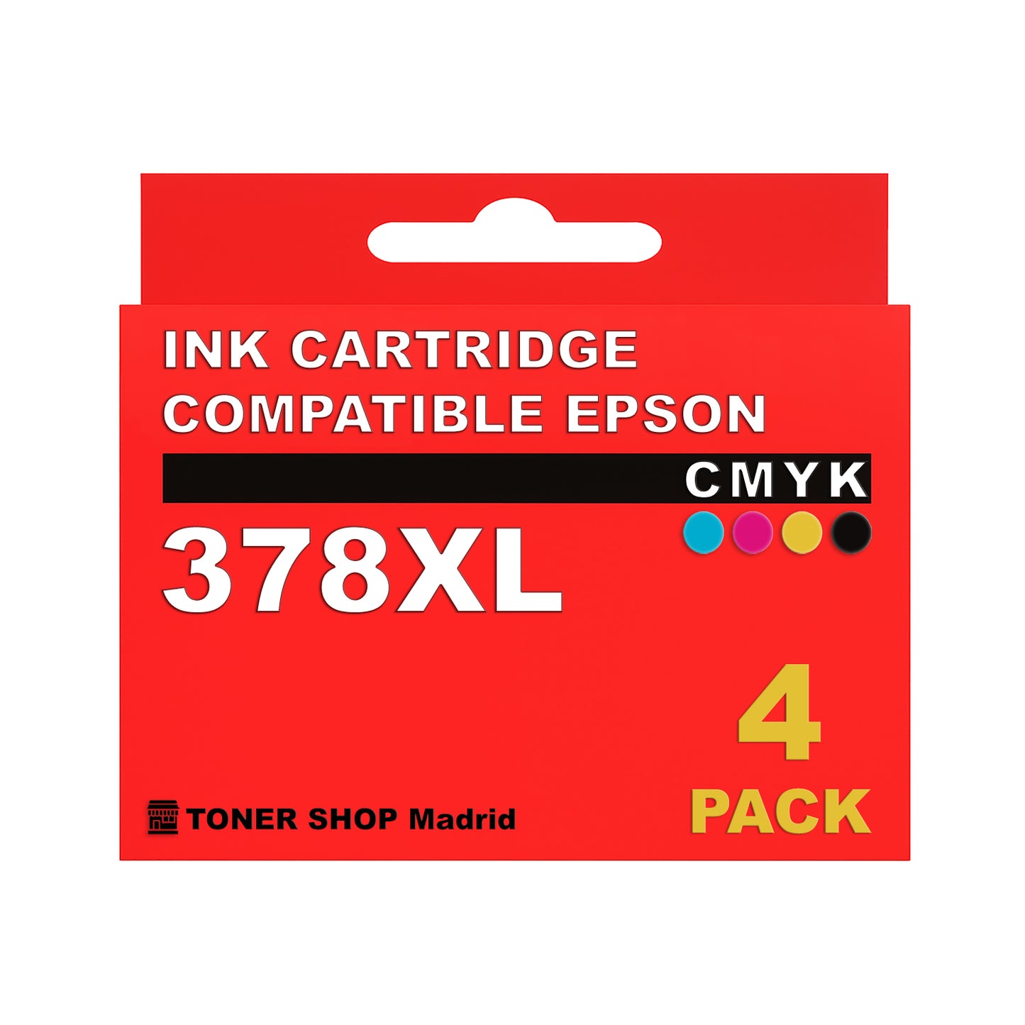 BDink Cartuchos Tinta Compatible Epson 378XL (Pack 6)