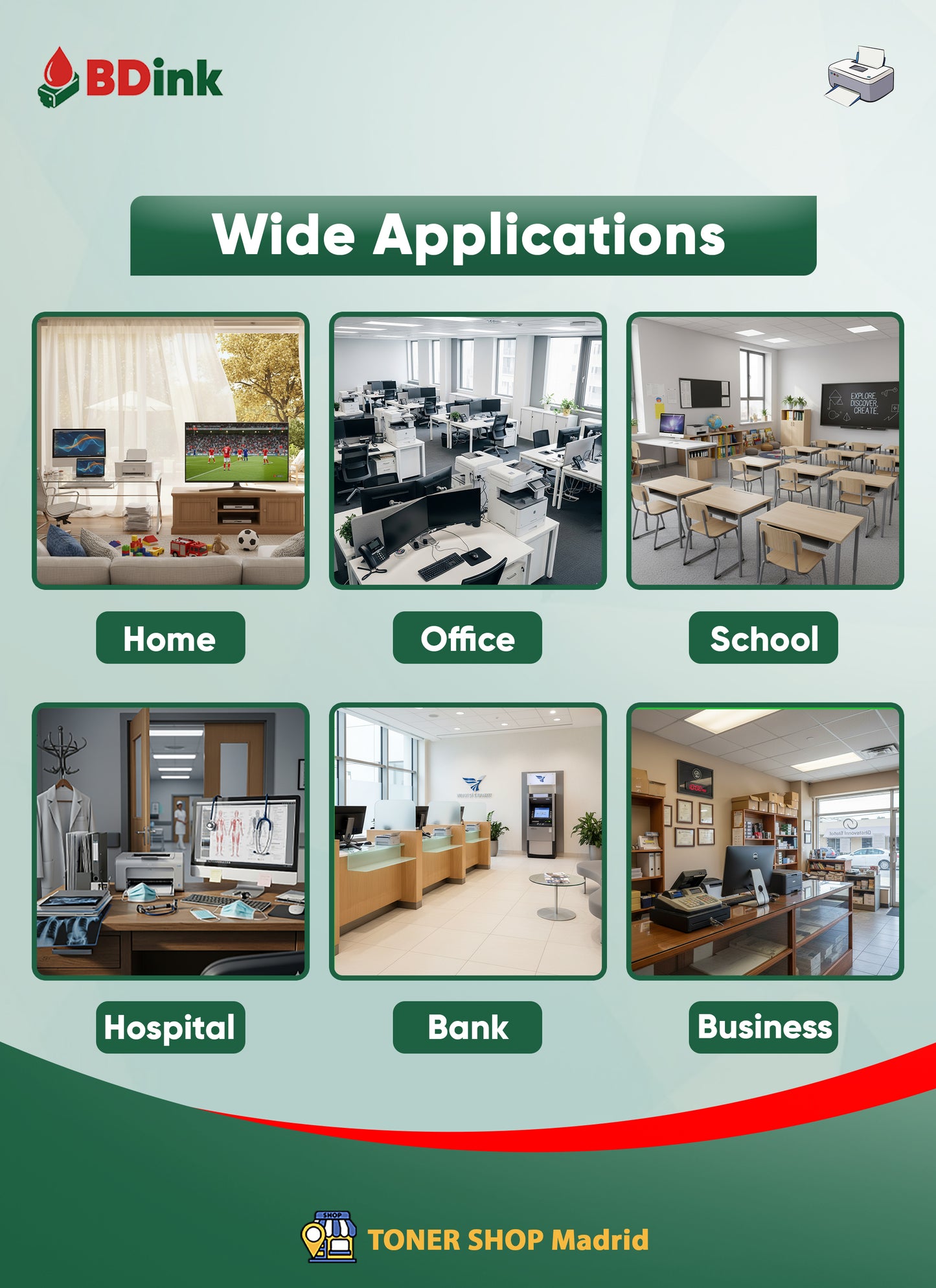 BDink Kit de Recarga de Tóner Compatible HP 530A/W1530A Negro