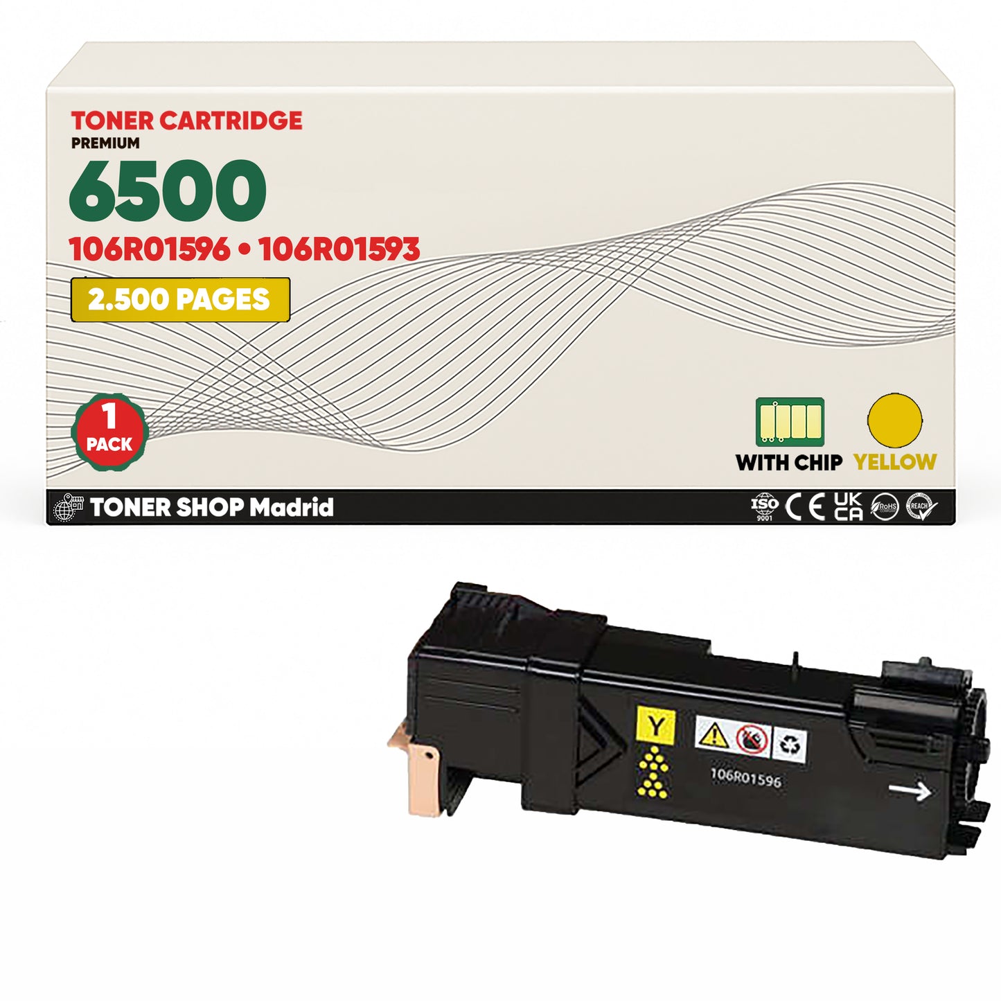 BDink Tóner Compatible Xerox Phaser 6500 (Pack 4 CMYK)