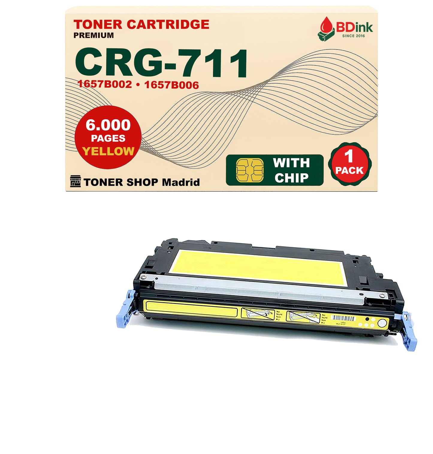 BDink Tóner Compatible Canon 711/CEXV26 (CMYK Pack 4)