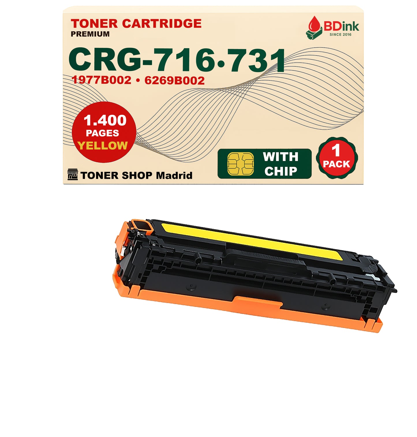 BDink Tóner Compatible Canon 716 / 731 (CMYK 4 Pack)