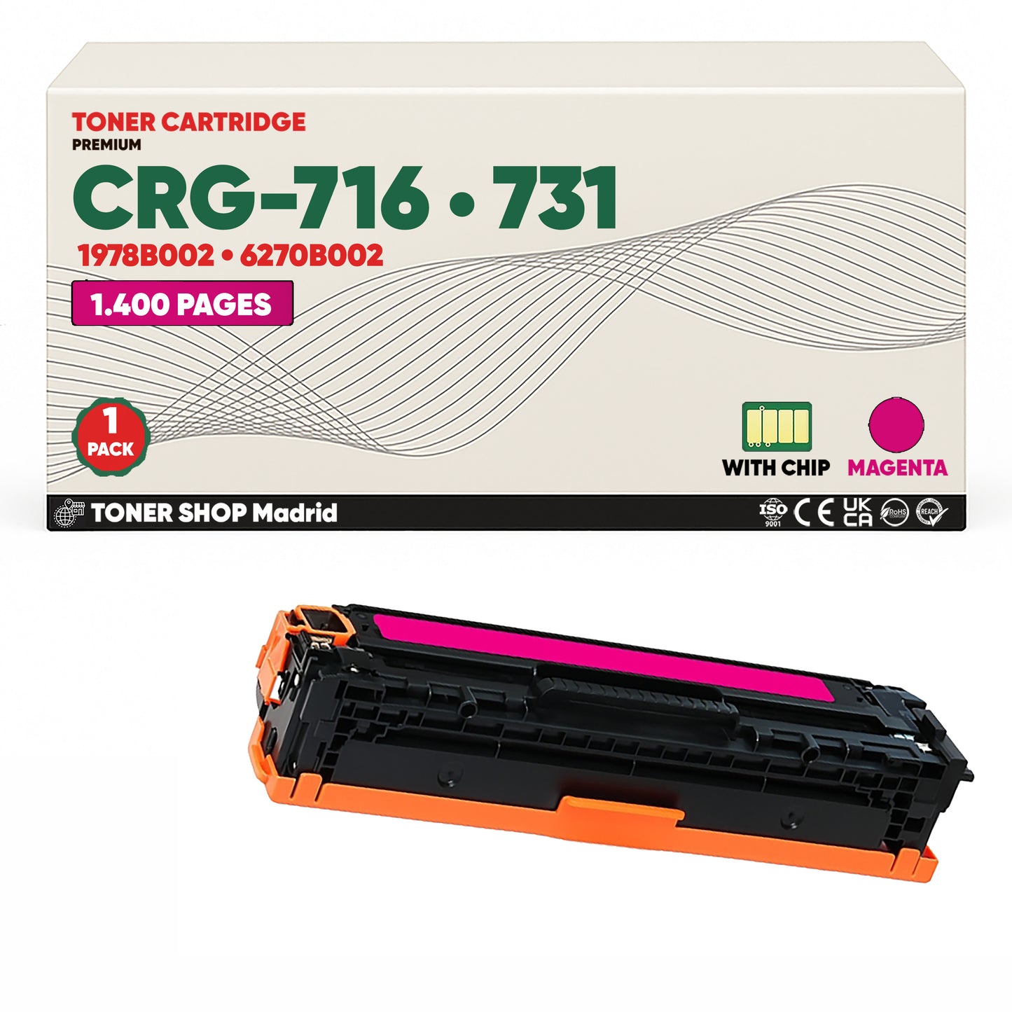 BDink Tóner Compatible Canon 716 / 731 (CMYK 4 Pack)