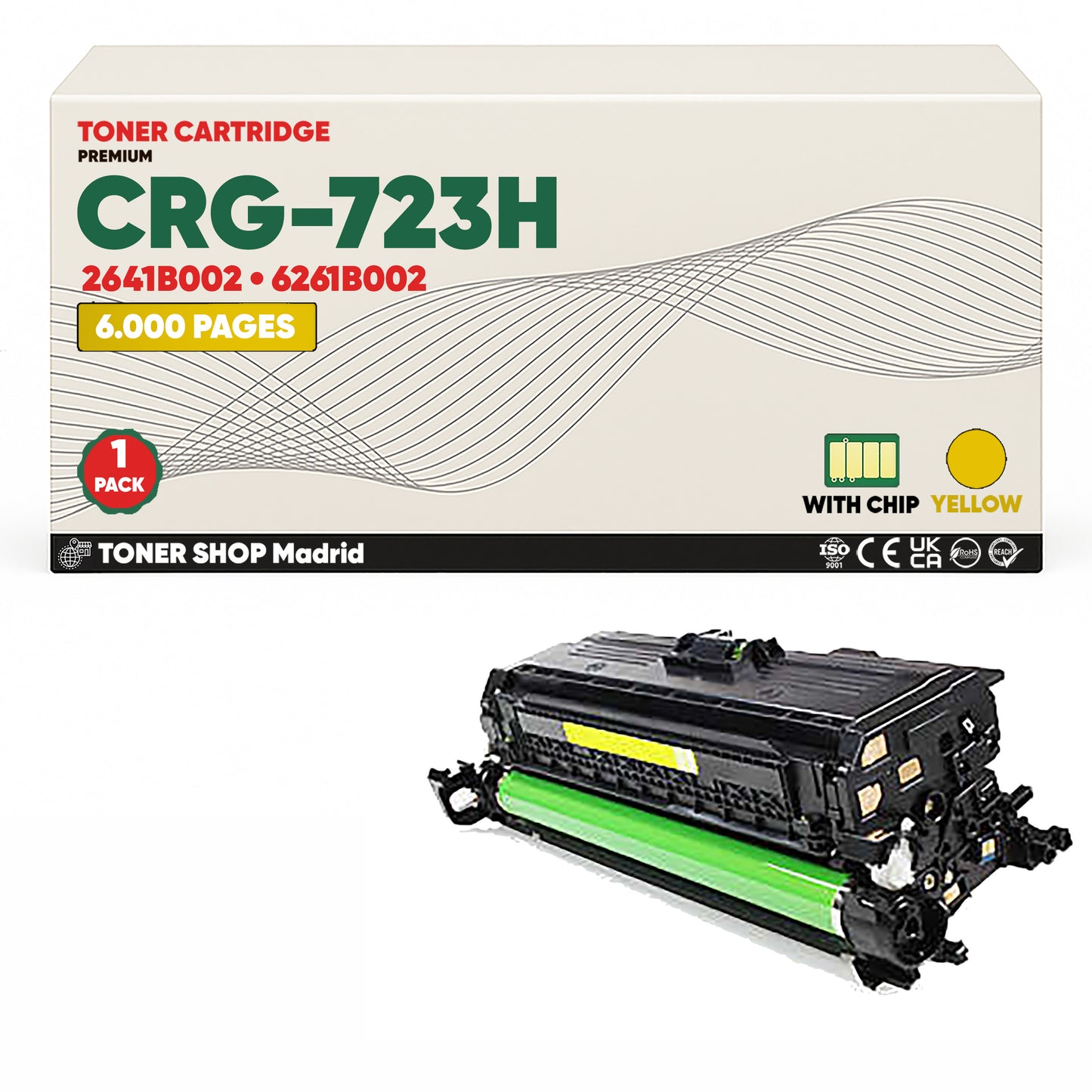 BDink Tóner Compatible Canon 723H/732H (CMYK Pack 4)