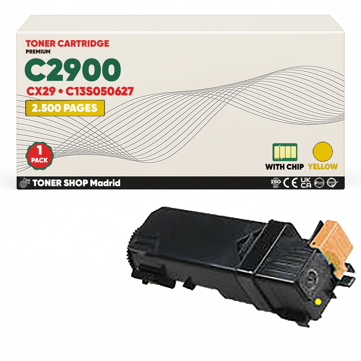 BDink Tóner Compatible Epson C2900/CX29 (Pack 4 CMYK)