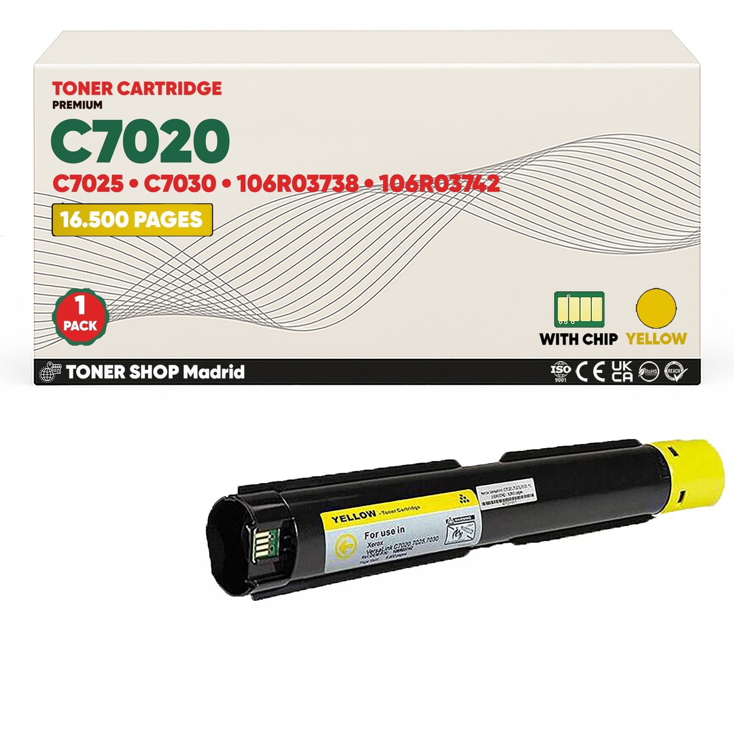 BDink Tóner Compatible Xerox VersaLink C7020/C7030 (Pack 4 CMYK)