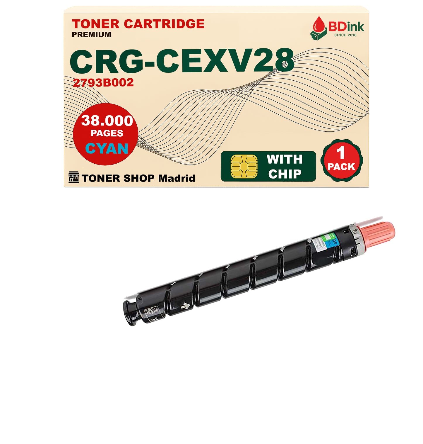 BDink Tóner Compatible Canon C-EXV28 (CMYK 4 Pack)