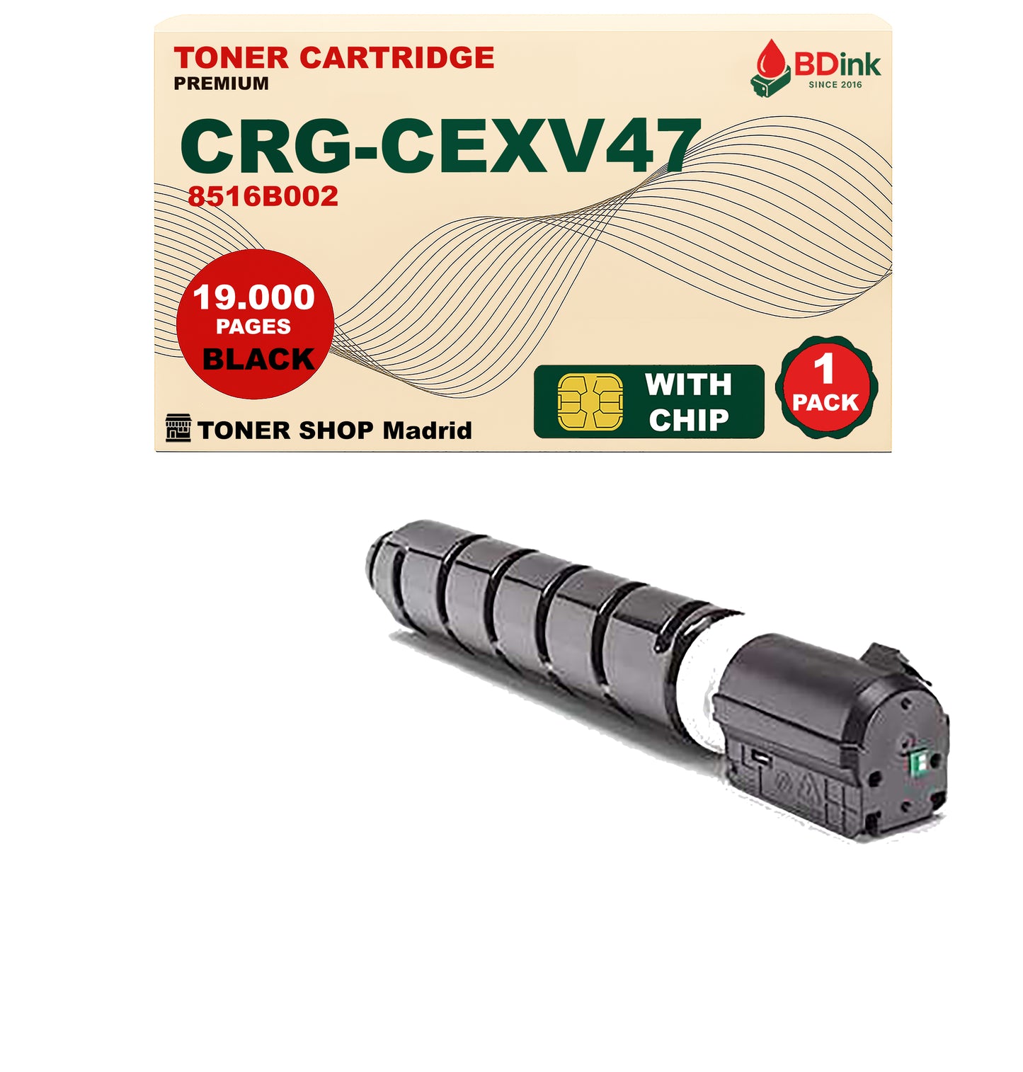 BDink Tóner Compatible Canon C-EXV47 (CMYK 4 Pack)