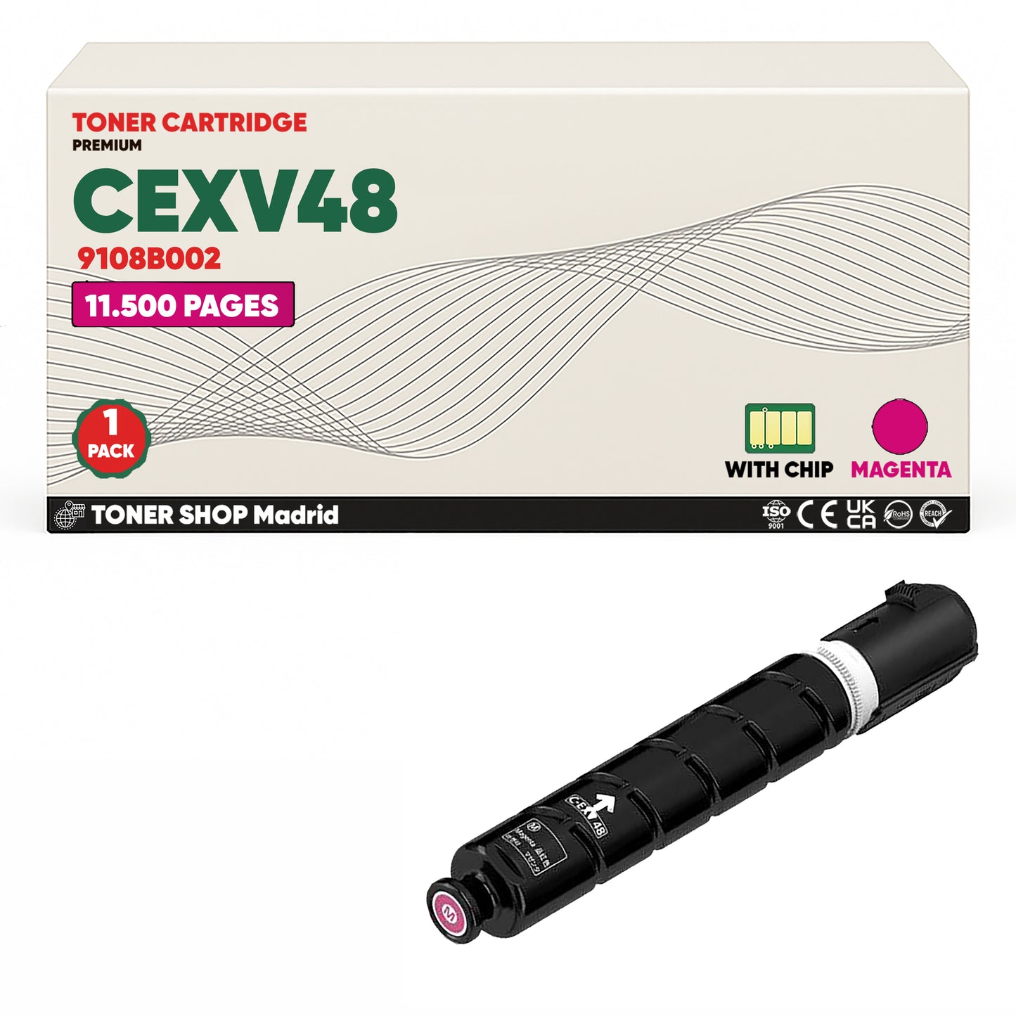 BDink Tóner Compatible Canon C-EXV48 (CMYK 4 Pack)