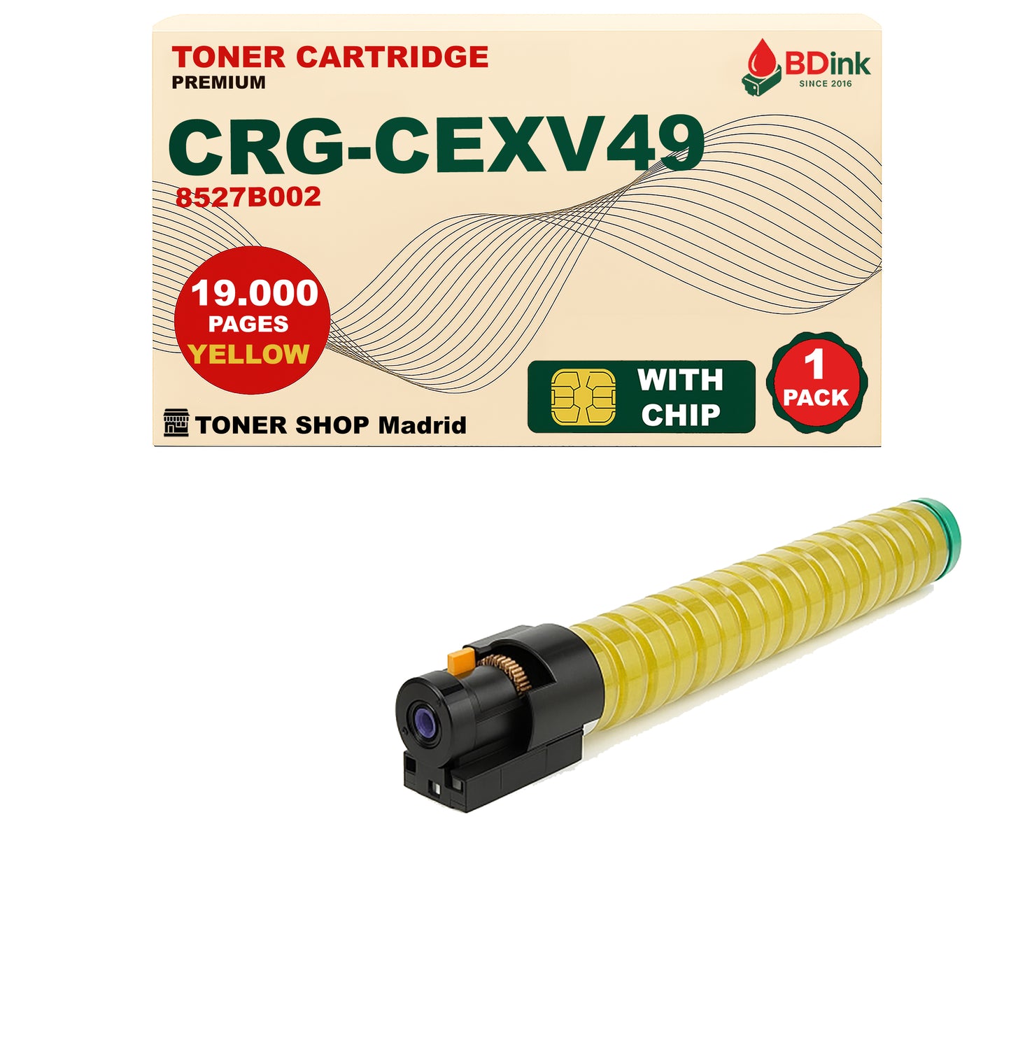 BDink Tóner Compatible Canon C-EXV49 (CMYK 4 Pack)