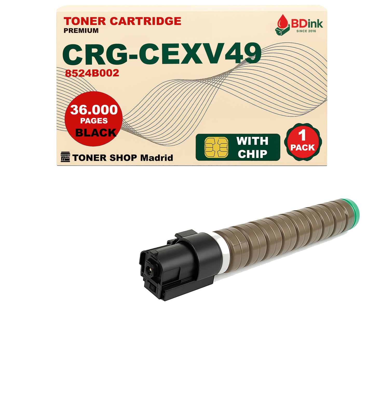 BDink Tóner Compatible Canon C-EXV49 (CMYK 4 Pack)