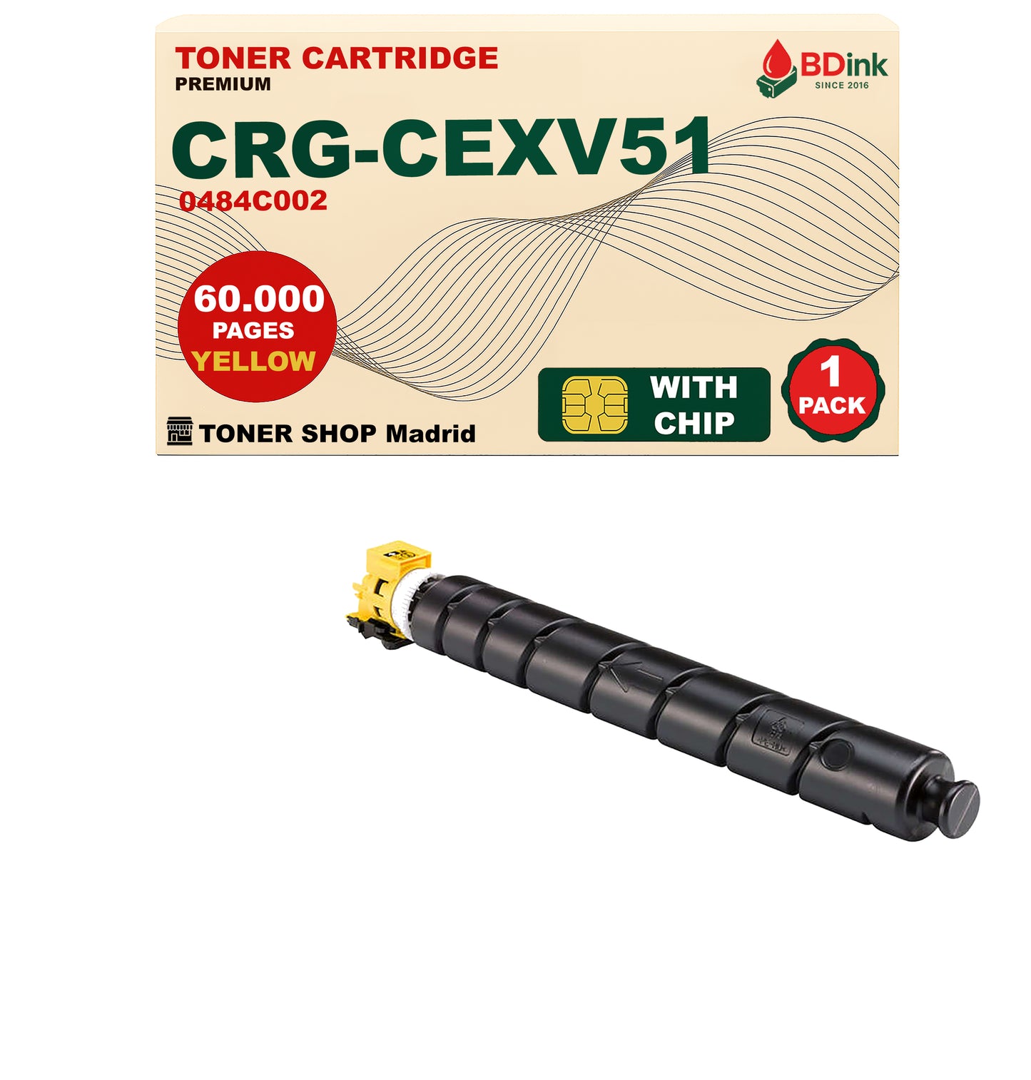 BDink Tóner Compatible Canon C-EXV51 (CMYK 4 Pack)