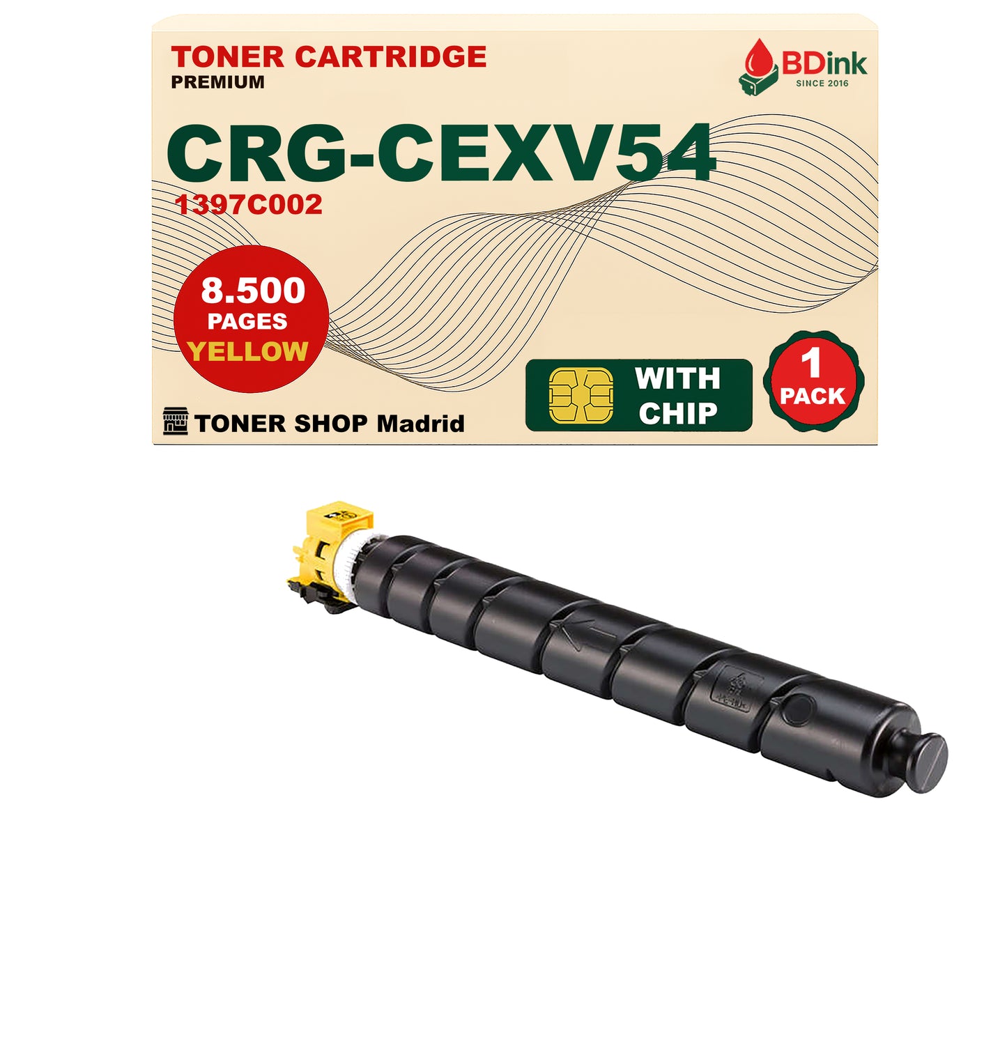 BDink Tóner Compatible Canon C-EXV54 (CMYK 4 Pack)