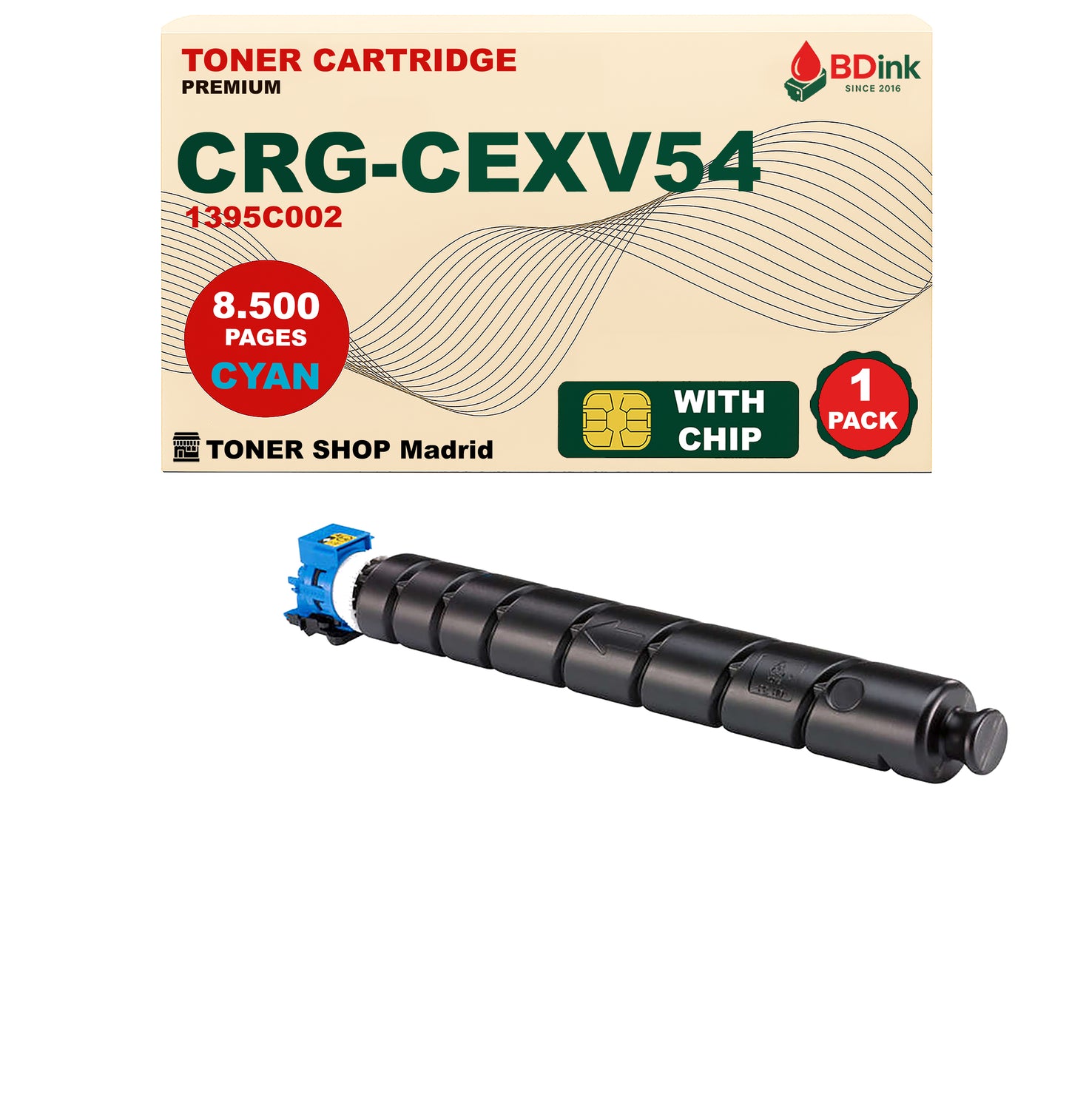 BDink Tóner Compatible Canon C-EXV54 (CMYK 4 Pack)