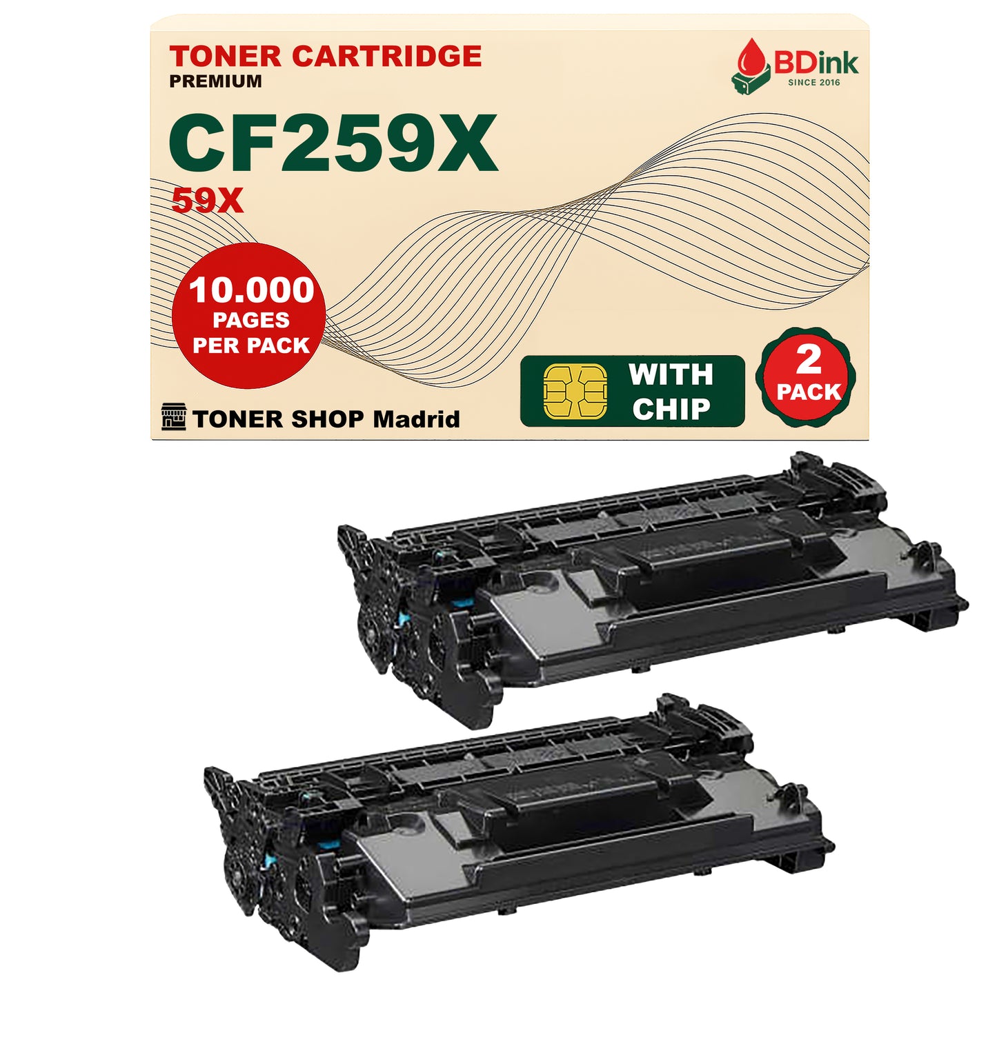 BDink Cartucho Tóner Compatible HP 59X / CF259X Negro