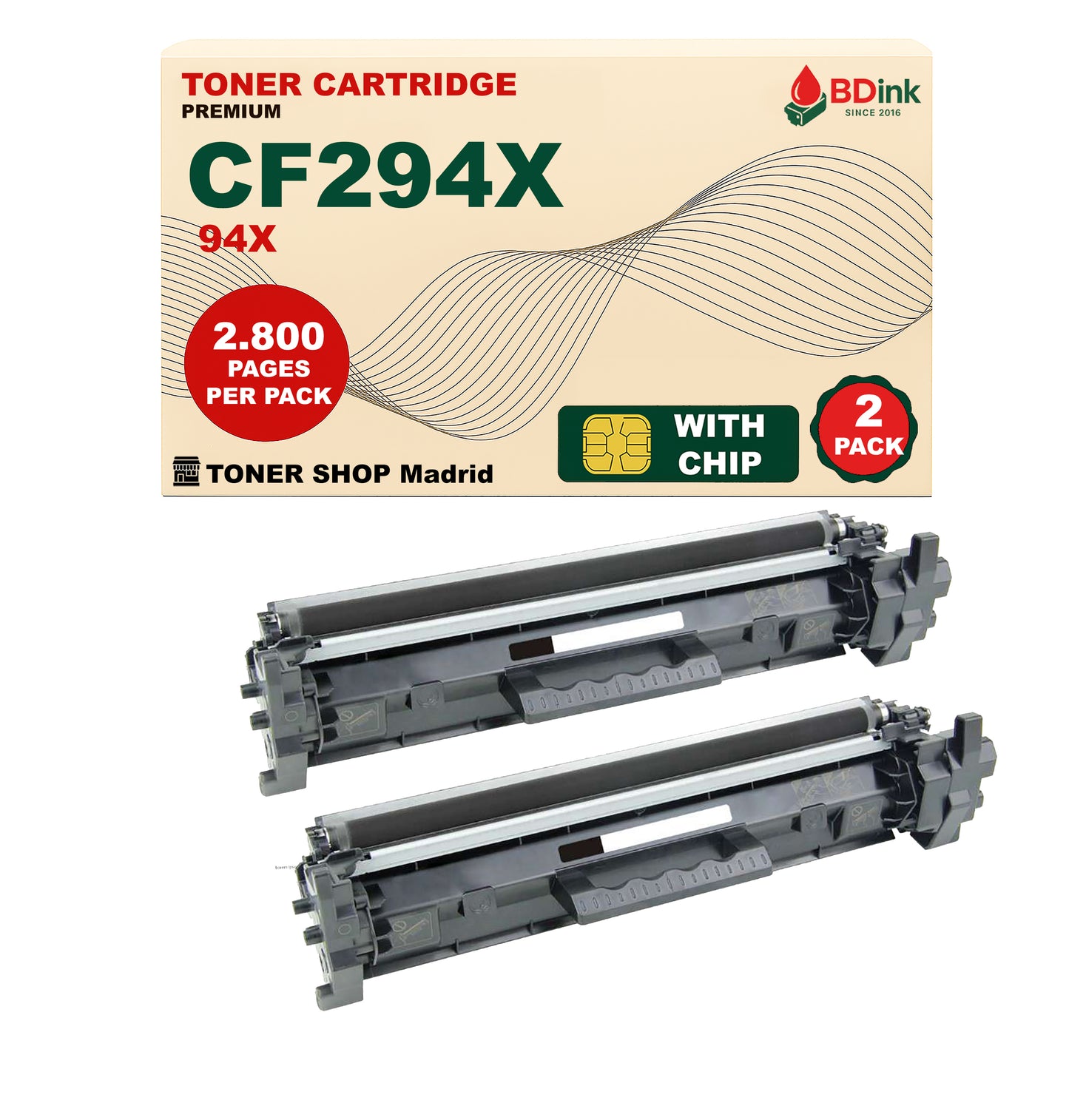 BDink Cartucho Tóner Compatible HP 94X / CF294X Negro