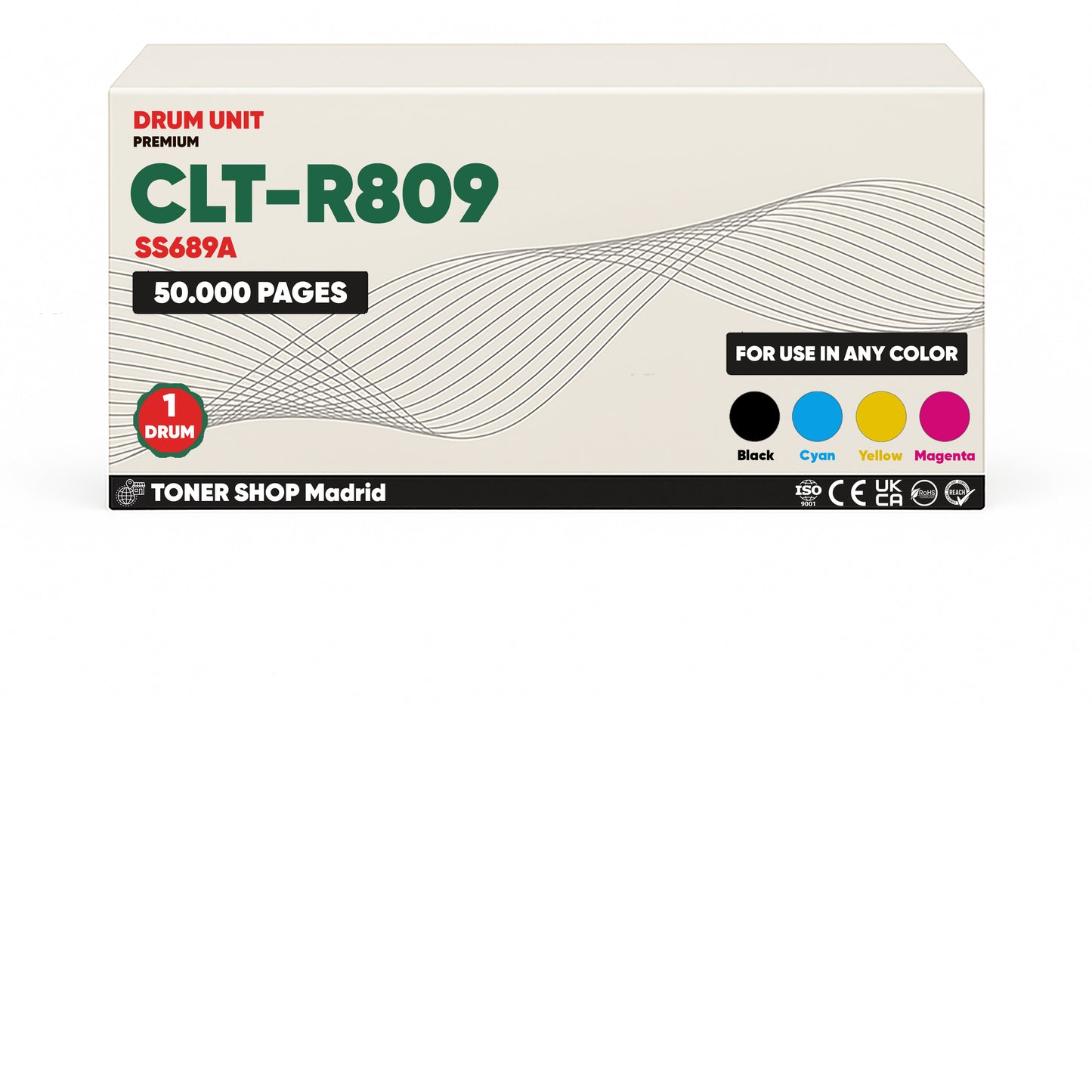 BDink Tambor de Imagen Compatible Samsung CLT-R809 (Drum) - 4 Colores