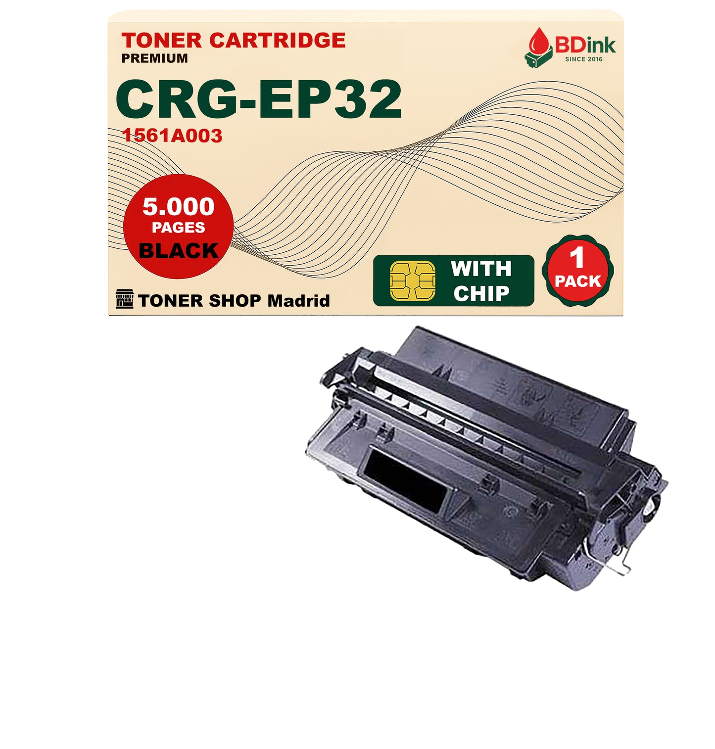 BDink Cartucho Tóner Compatible Canon EP32 Negro