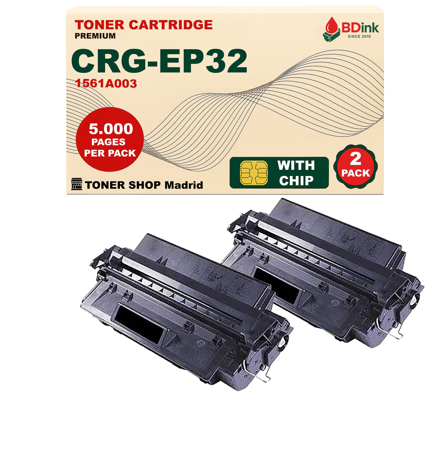 BDink Cartucho Tóner Compatible Canon EP32 Negro