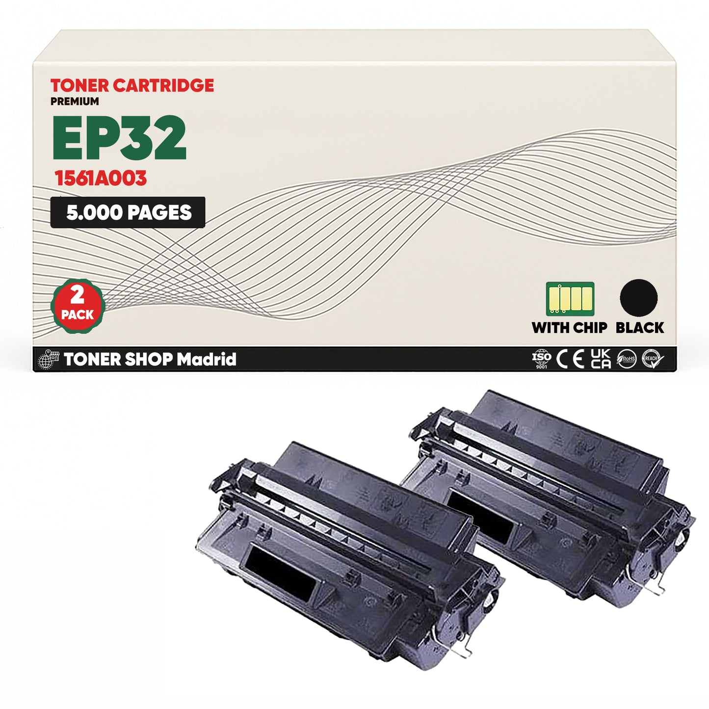 BDink Cartucho Tóner Compatible Canon EP32 Negro