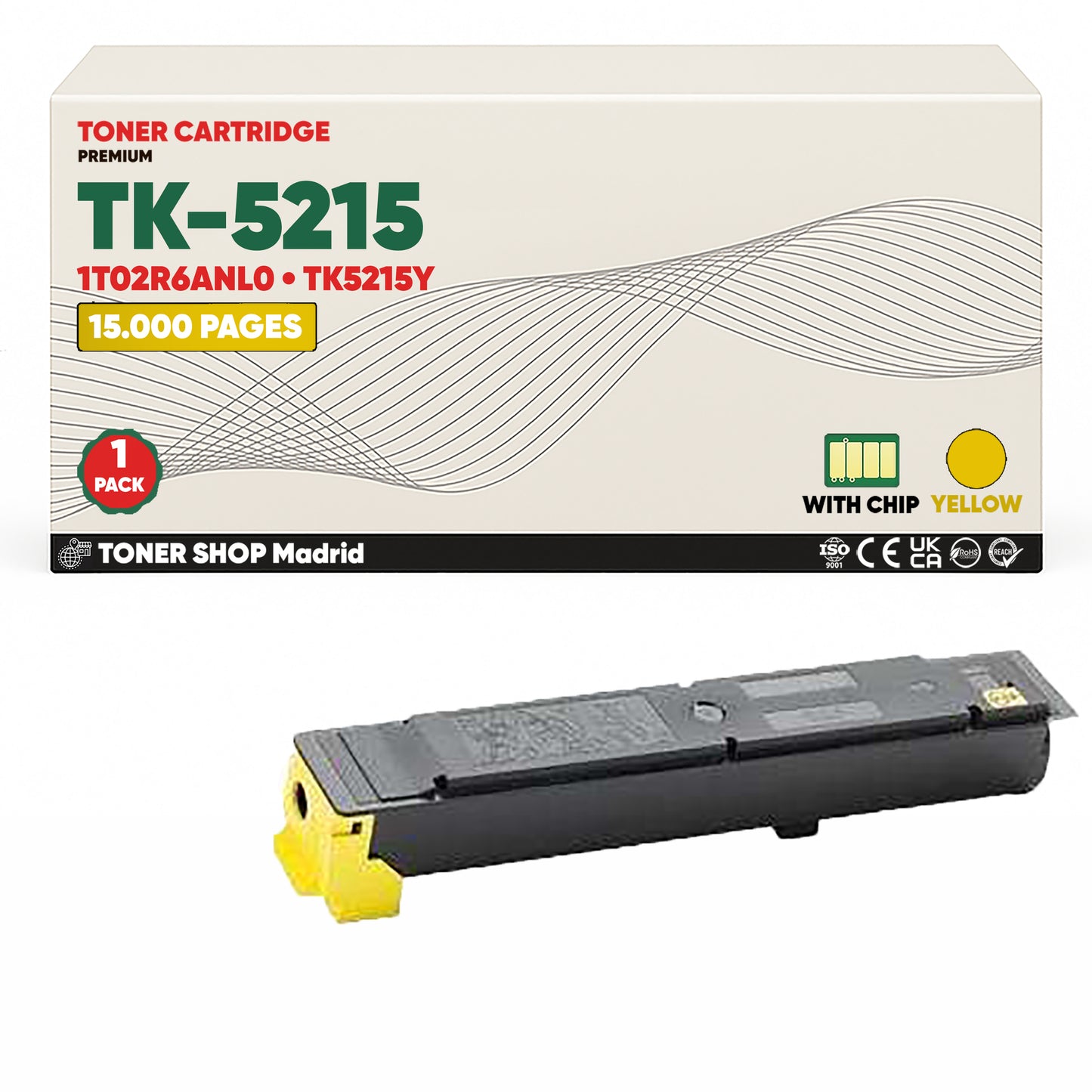 BDink Tóner Compatible Kyocera TK5215 (Pack 4 CMYK)