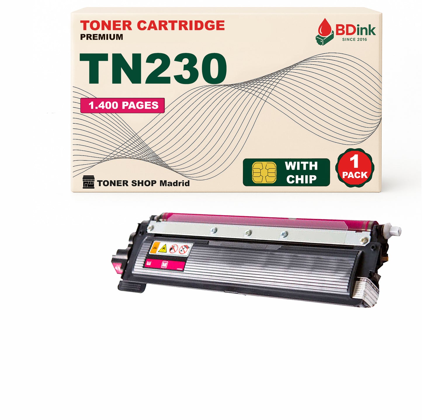 BDink Pack 4 Tóners Compatibles Brother TN230 (Pack 4)
