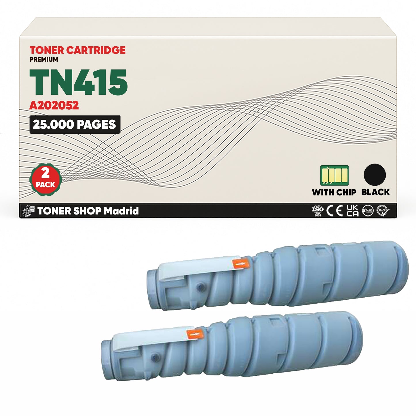 BDink Cartucho de Toner Compatible Konica Minolta Negro