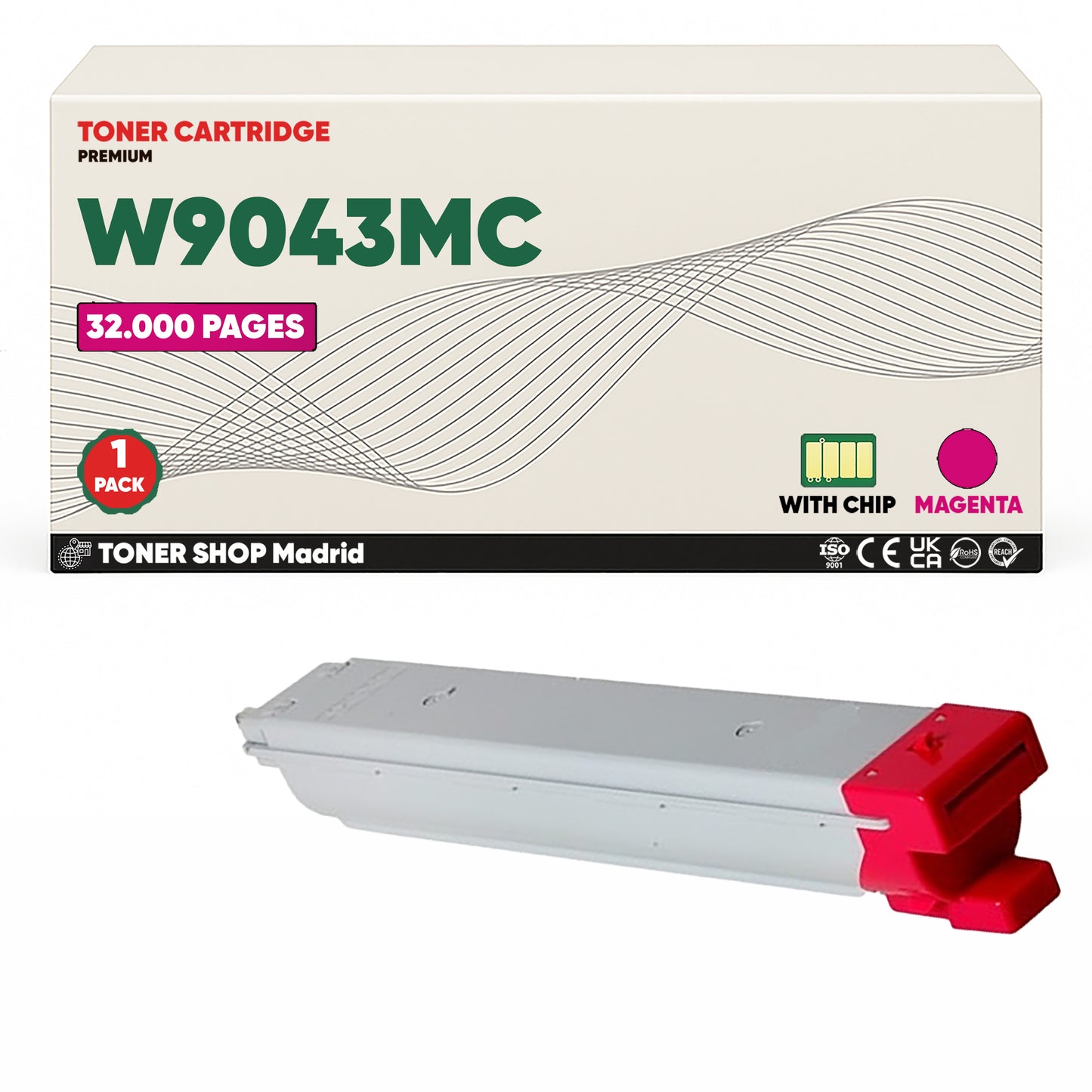 BDink Tóner Compatible HP W9040 (Pack 4 CMYK)