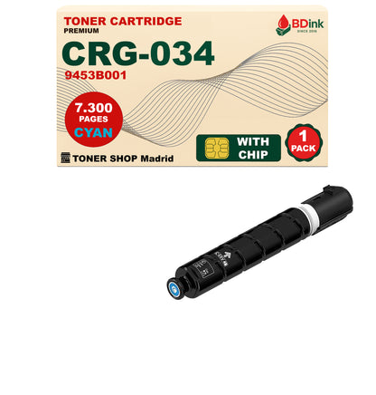 BDink Tóner Compatible Canon 034 (Pack 4 CMYK)
