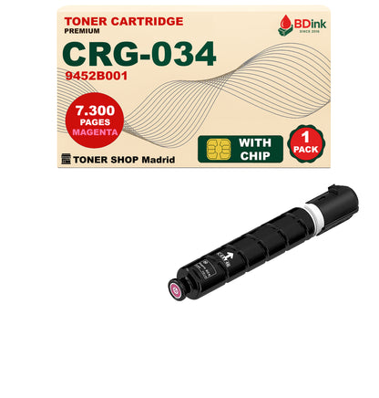 BDink Tóner Compatible Canon 034 (Pack 4 CMYK)