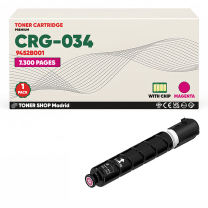 BDink Tóner Compatible Canon 034 (Pack 4 CMYK)