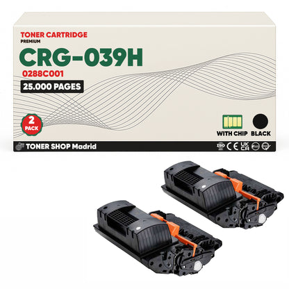 BDink Cartucho Tóner Compatible Canon 039H Negro