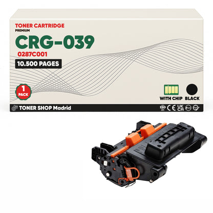 BDink Cartucho Tóner Compatible Canon 039 Negro