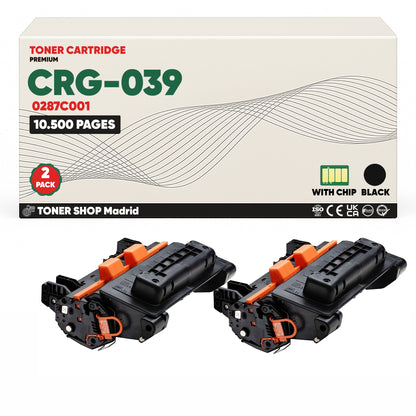 BDink Cartucho Tóner Compatible Canon 039 Negro