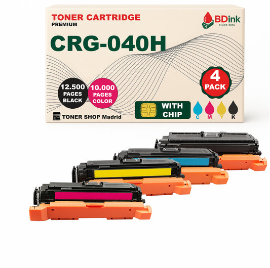 BDink Tóner Compatible Canon 040H  (CMYK Pack 4)