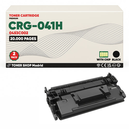 BDink Cartucho Tóner Compatible Canon 041H Negro