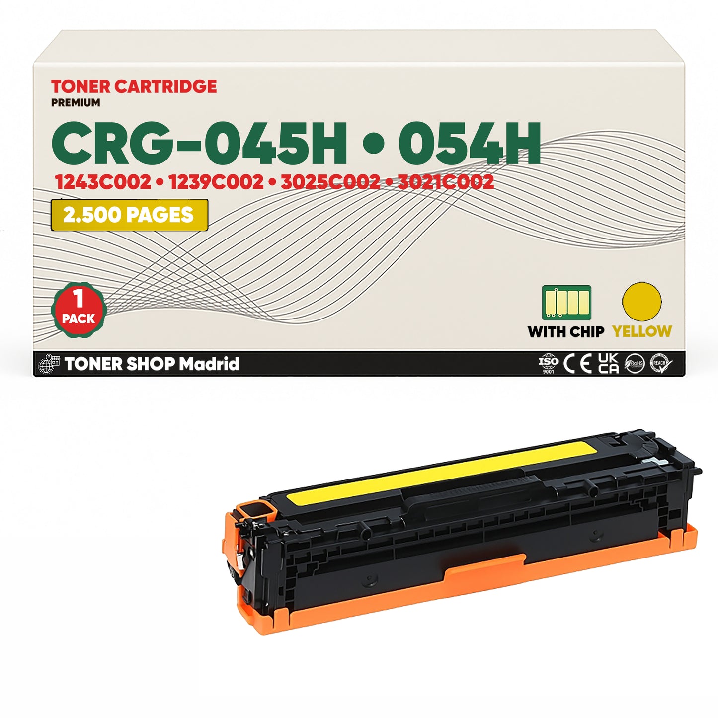 BDink Tóner Compatible Canon 045H/054H (CMYK Pack 4)