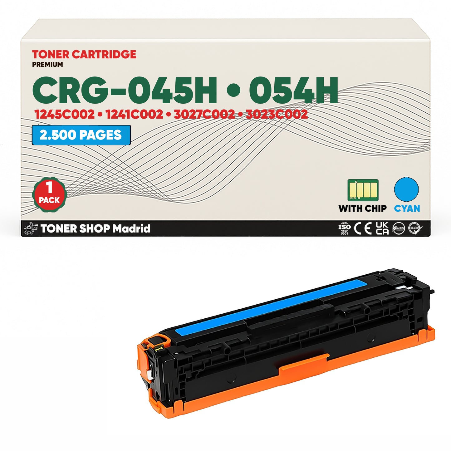 BDink Tóner Compatible Canon 045H/054H (CMYK Pack 4)
