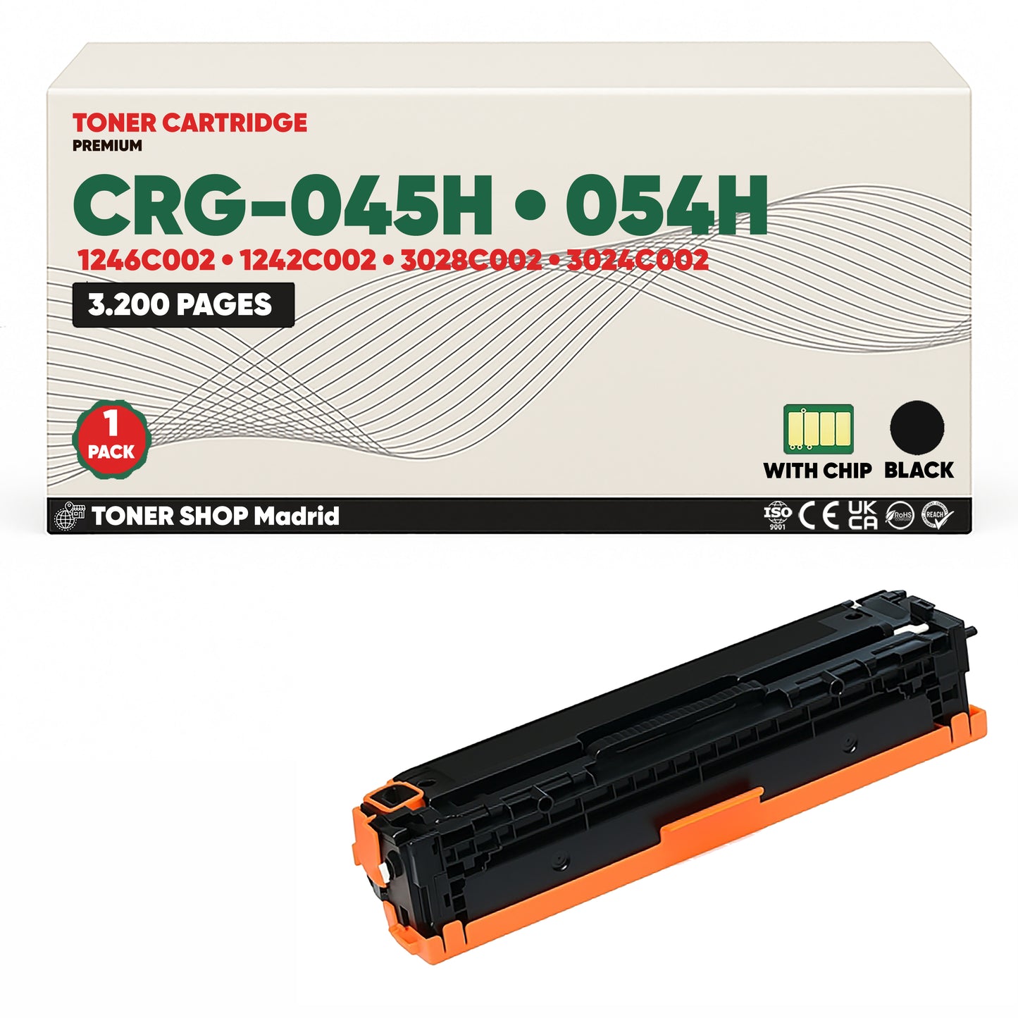 BDink Tóner Compatible Canon 045H/054H (CMYK Pack 4)