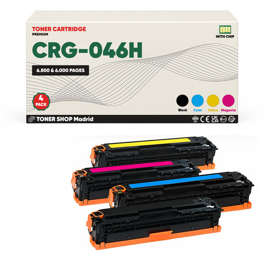 BDink Tóner Compatible Canon 046H (CMYK Pack 4)