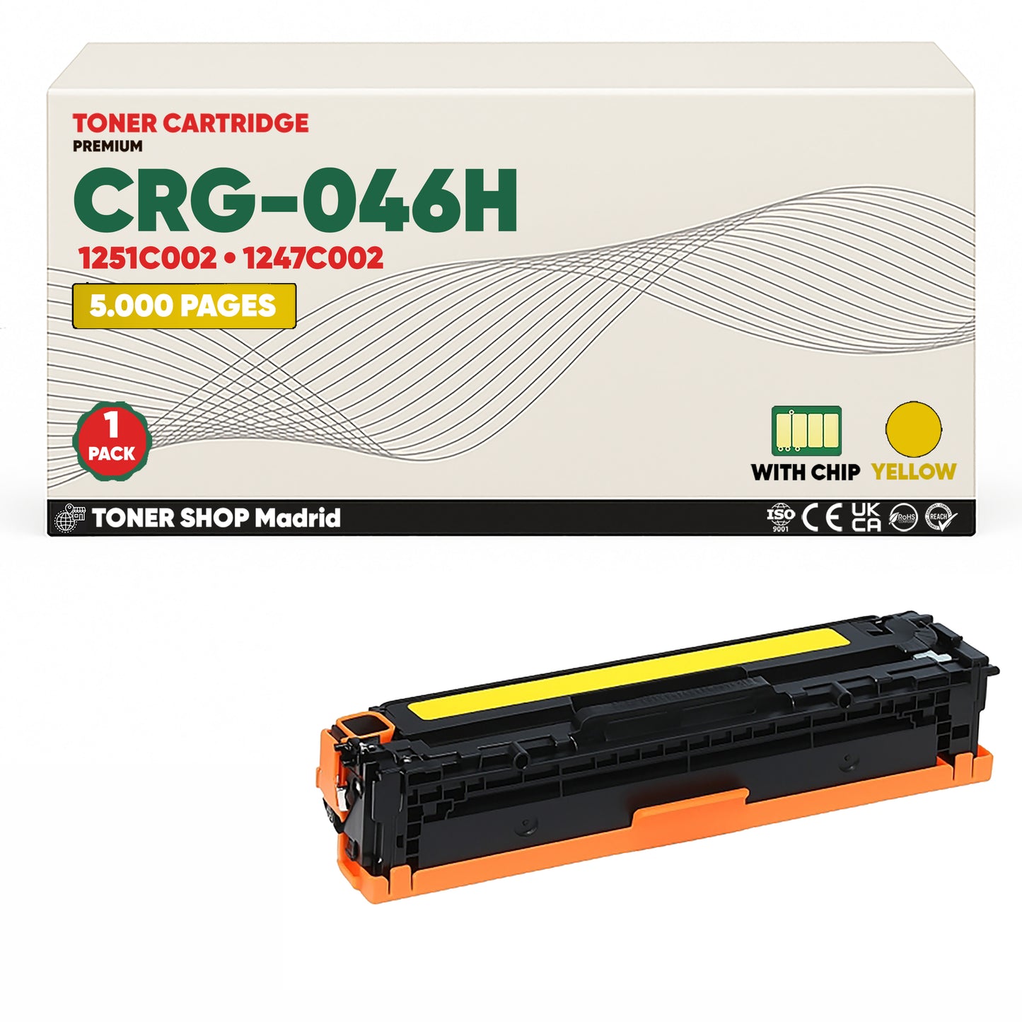 BDink Tóner Compatible Canon 046H (CMYK Pack 4)