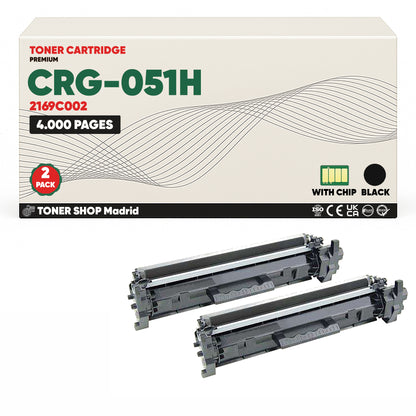BDink Cartucho Tóner Compatible Canon 051H Negro