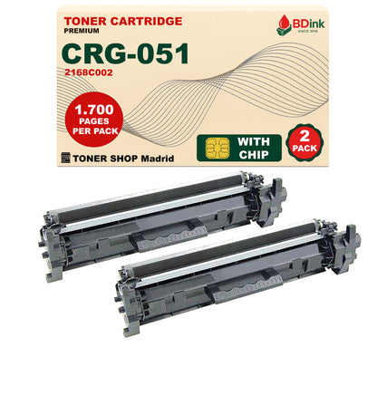 BDink Cartucho Tóner Compatible Canon 051 Negro