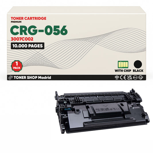 BDink Cartucho Tóner Compatible Canon 056 Negro