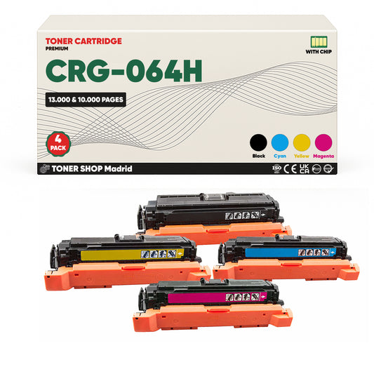 BDink Tóner Compatible Canon 064H/T10/T10L (CMYK Pack 4)